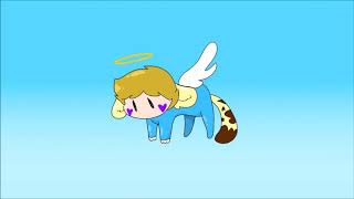 Baby Alex learns to fly (Wing Flap test animation)