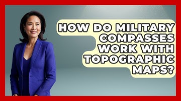 How Do Military Compasses Work With Topographic Maps? - Tactical Warfare Experts
