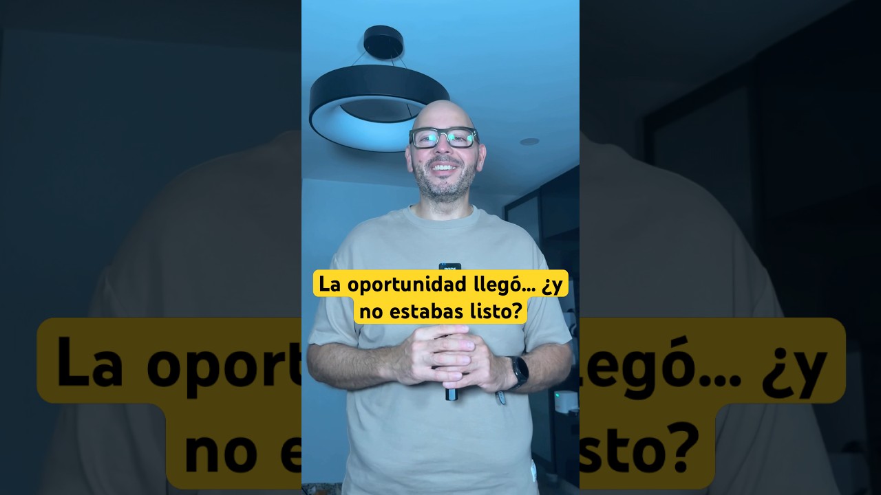 La razón por la que muchos pierden las oportunidades de su vida #Liderazgo #motivacion