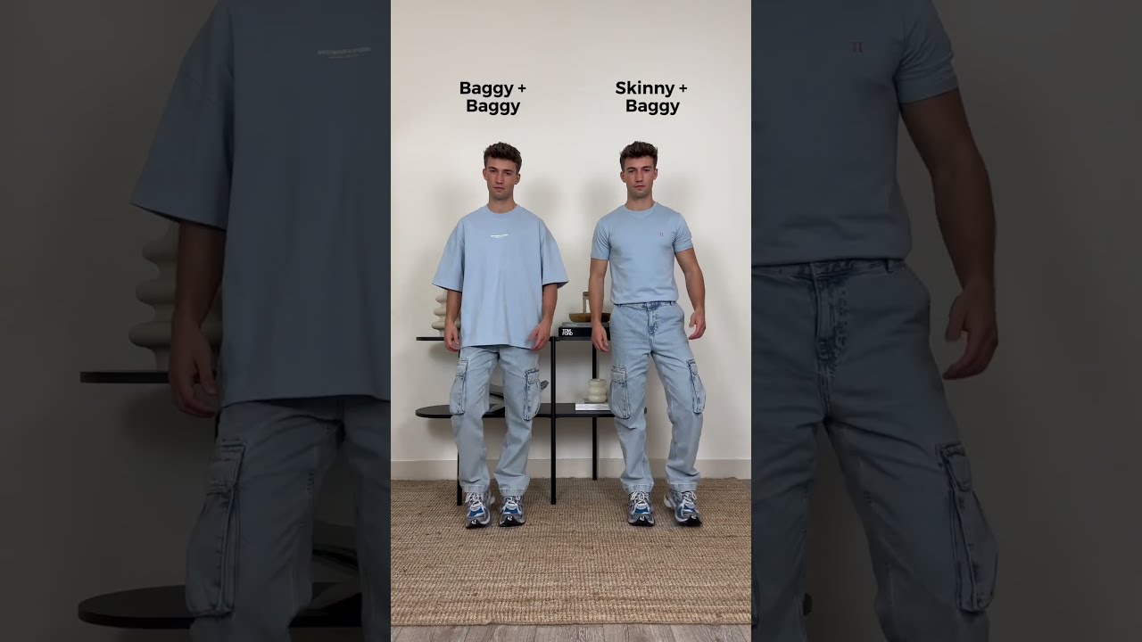 Baggy Top Pants OR Skinny SAVE FOR LATER Fashion Menswear