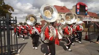 2017 WSSU Homecoming Red Sea of Sound Stadium Entrance