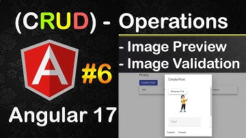 Angular CRUD Operations #6 | How to Show Image Preview in Angular, and Image Validation in Angular
