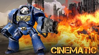 WARHAMMER 40K CINEMATIC BATTLE: Ultramarines vs Chaos - Men of War: Assault Squad 2