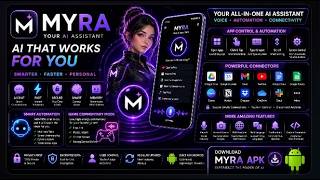 MY MYRA AI - Your All-in-One Powerful Mobile Agent | Voice Assistant Demo