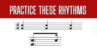 Practice These Common Syncopation Rhythms: 3 Levels of Difficulty!