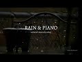 PIANO RAIN SOUNDS FOR STRESS RELIEF SLEEP AND MEDITATION