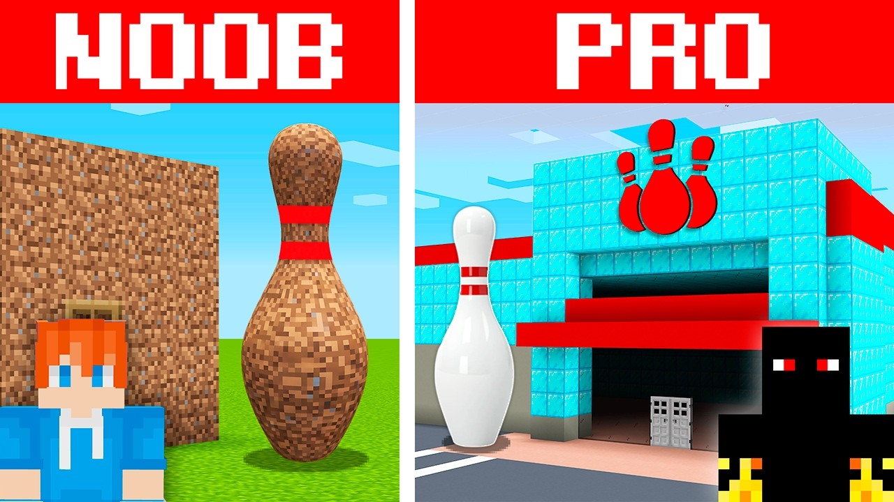 BOLICHE de NOOB vs BOLICHE PRO para PROTEGER FAMÍLIA