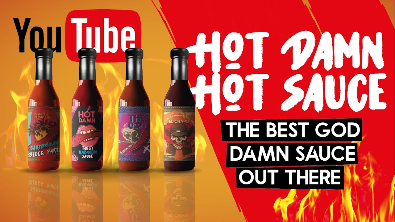 Hot Damn Hot Sauce fully celebrates taste buds. YouTube