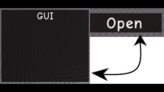 How To Do An Openclose Gui On Roblox Studio