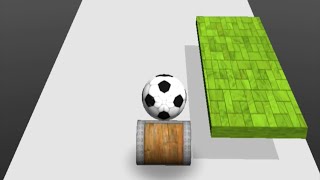 Duet Balls - Balancing the Ball on top of a moving Barrel - Part 1 screenshot 3