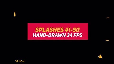 Liquid Elements 2 Splashes 41-50 Stock Motion Graphics