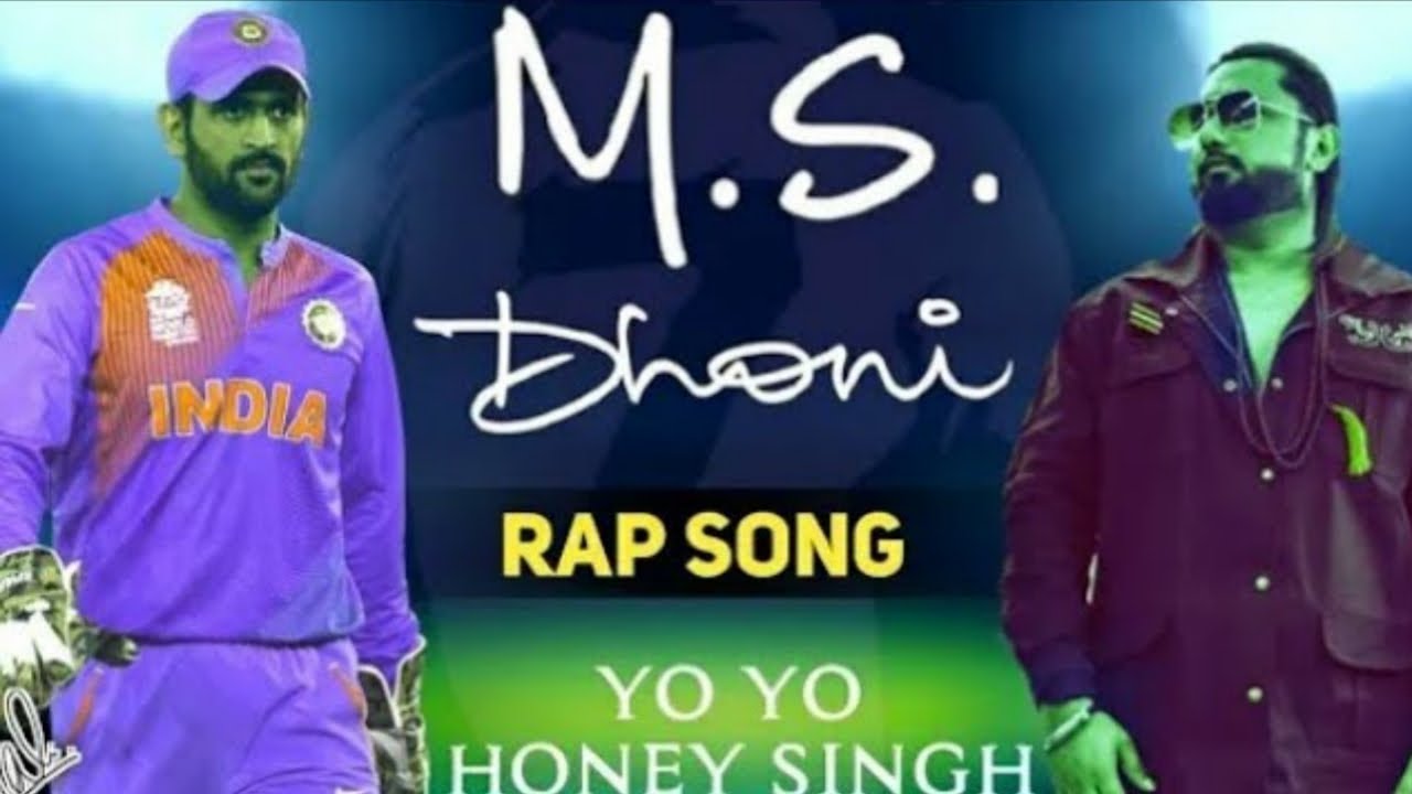 Honey Singh Rap Song On Dhoni, Emotional Video, World Cup 2019/cricketer rap / cricket rap song