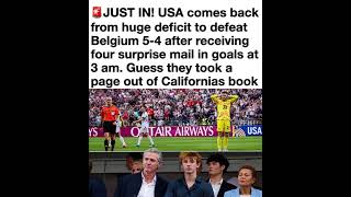 Satirical post compares a fictional soccer comeback to election vote-counting controversies.
