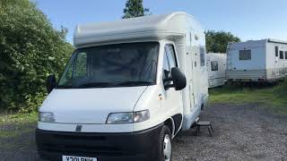 2001 CI RIVIERA 121 FIAT DUCATO Y301PNW NO RESERVE EBAY AUCTION ONLY 12000 MILES