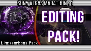 Sony Vegas Tutorial- Editing Pack (Marathon 1)