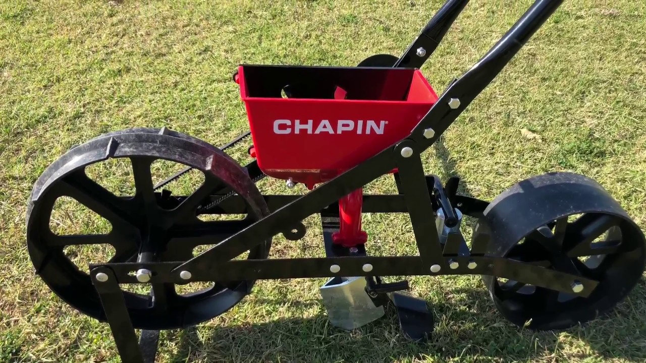 Chapin 8701B Garden Seeder - YouTube