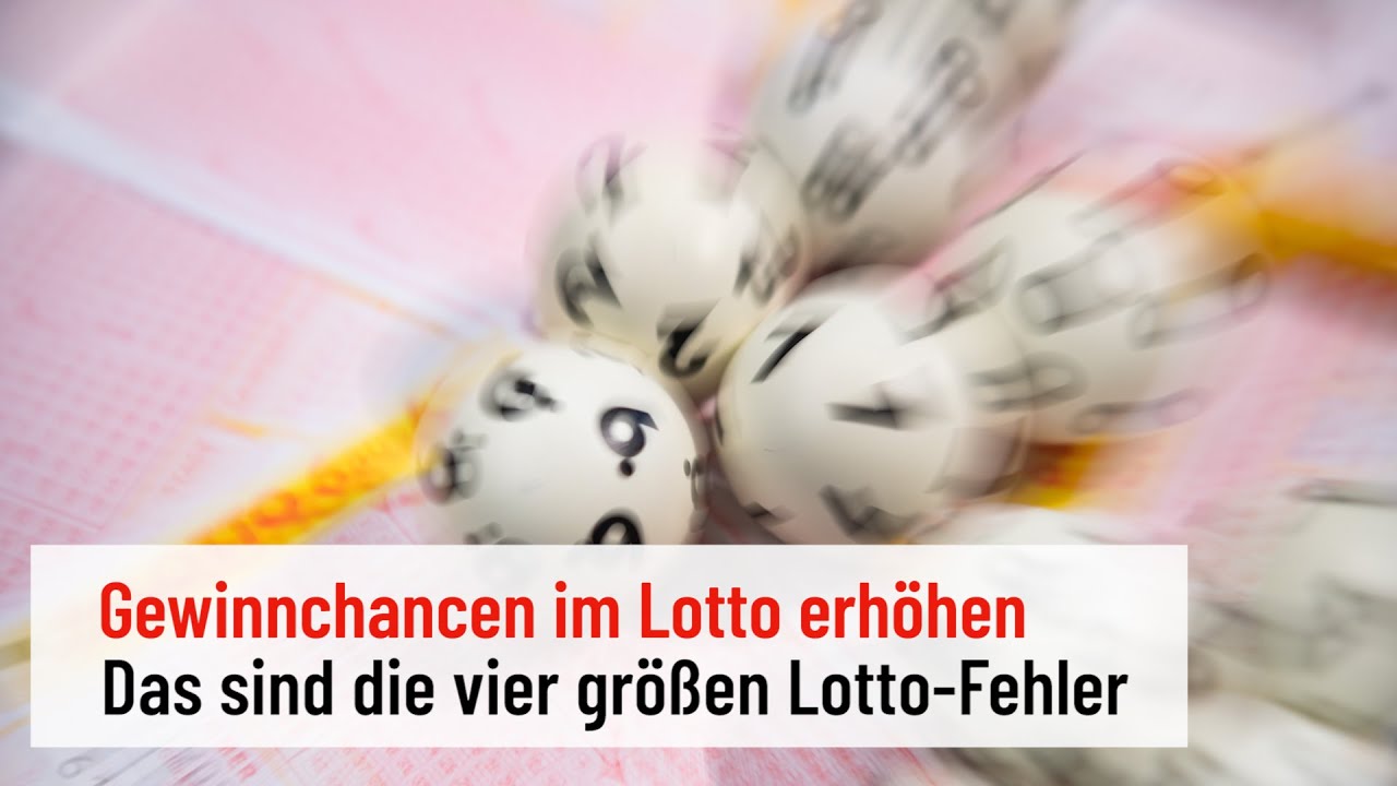 Vier Lotto-Fehler, die den Großgewinn verhindern.