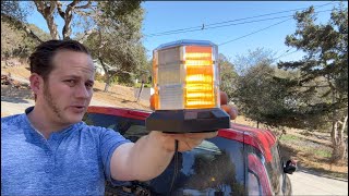 LUMENIX LED Tall  Strobe Beacon Light Review!
