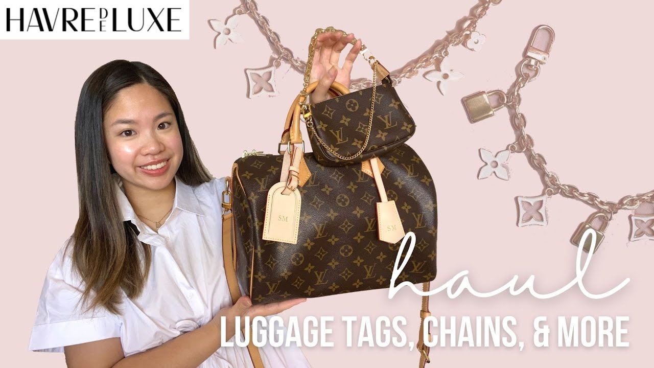 HAVRE DE LUXE LUXURY BAG CHARMS ON MY LOUIS VUITTON BAGS