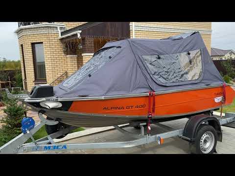 Лодка ALPINA GT 400. Честный отзыв после двух месяцев владения.