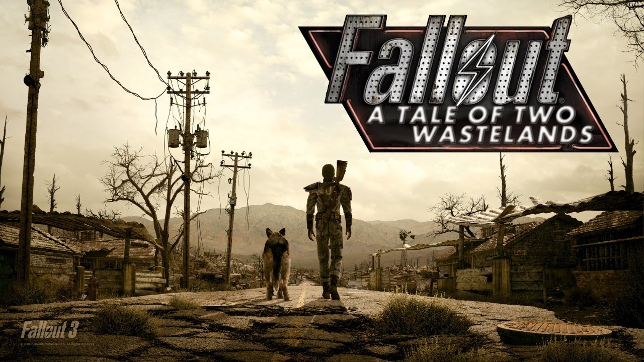 Two wastelands. Фоллаут Tale of two Wastelands. Tale of two Wastelands Fallout New Vegas. Fallout 2 Wasteland. Fallout Tale.