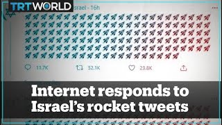 Israel tweets rocket emojis and the internet responds Israel tweets rocket emojis and the internet responds
