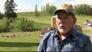 Fallen soldier receives headstone in Kalispell 100 years after burial