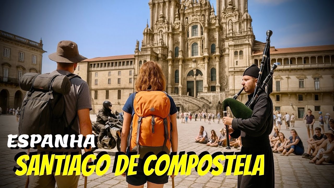 SANTIAGO DE COMPOSTELA - ESPANHA (GUIA DE VIAGEM - 4K)
