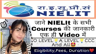 All About NIELIT | NIELIT Courses Complete Details |O LEVEL, A LEVEL, CCC and All Short Term Courses screenshot 2