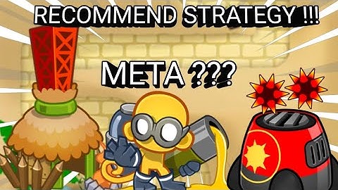 RECOMMENDED STRATEGY !!! CAN THIS BE NEW META ???? Moab pit free power ups (bloons td battles) glue