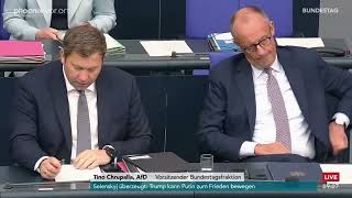 ⚠️ „Bundestag droht zusammenzubrechen?“ – Tino Chrupalla (AfD) in der Generaldebatte