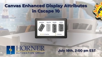 Canvas Enhanced Display Attributes in Cscape 10
