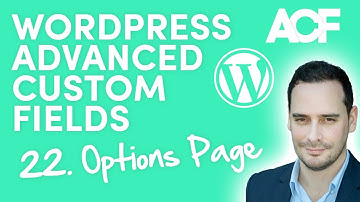 Options Page - WordPress Advanced Custom Fields for Beginners (22)