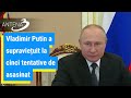 Vladimir Putin a supraviețuit la cinci tentative de asasinat