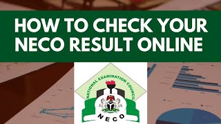 How to Check your NECO RESULT Online (Easy and Very Fast!) // Neco results screenshot 1