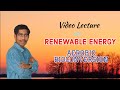 Renewable Energy-Aerobic Bio conversion