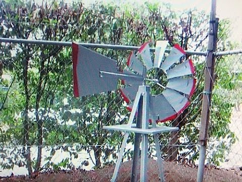 Garden Windmill Ornament 180cm 6ft High Youtube