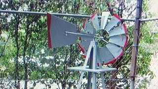 Garden windmill ornament - 180cm (6ft) high.