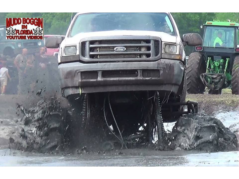 girls like you Ford Diesel Monster Truck.. Rollin' Coal in the Bounty Hole.