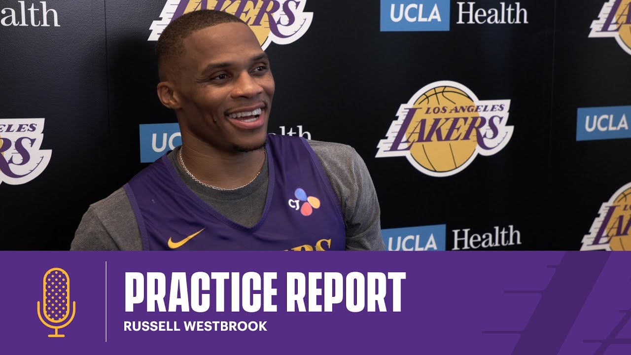 Russell Westbrook explains why Pau Gasol was his favorite player growing up | Lakers Practice