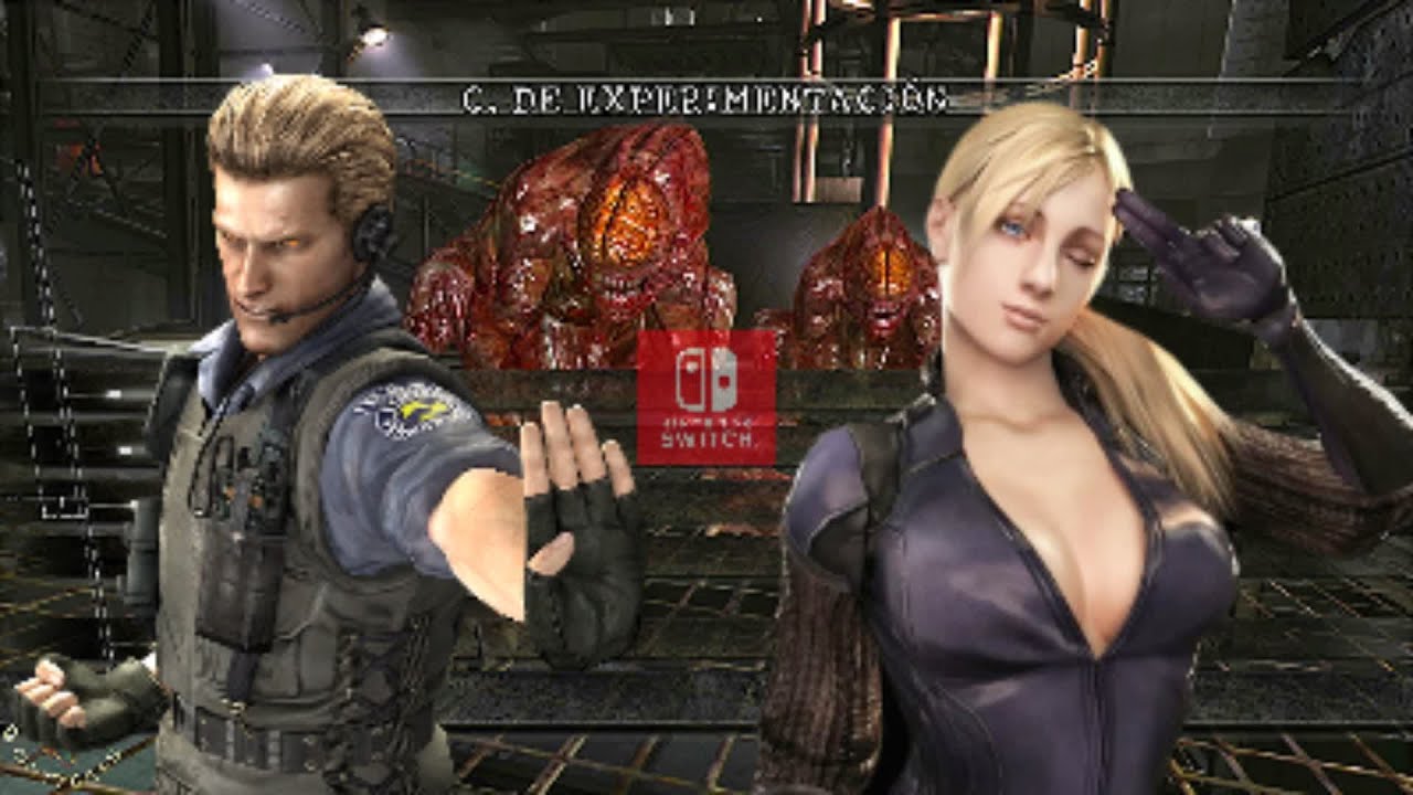 C. de experimentacion (739,906) | Jill Valentine (BATTLESUIT) & Albert Wesker (S.T.A.R.S) | RE5 | NS