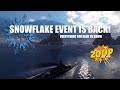 World of Warships Snowflakes Event is Back for 0.10.10
