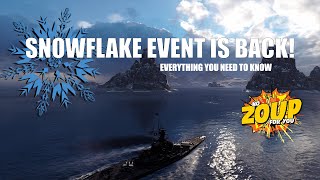 World of Warships Snowflakes Event is Back for 0.10.10