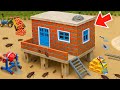 Cockroaches Destroyed the House | DIY Mini Tractor Builds Concrete – Construction Science Project