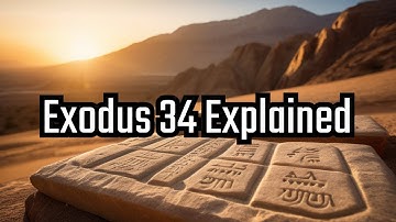 Exodus hoofdstuk 34 uitgelegd (De Goddelijke Openbaring)