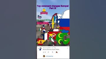 Top comment changes Europe! Part 2#germanmapper #europe #europe #mapping #capcut #ibispaintx