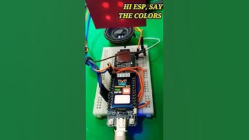 ESP Say The Colors! Project With TCS3200 Sensor!