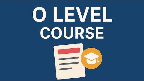"O Level course kya hai ? complete guide in Hindi"