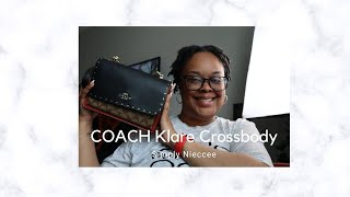 COACH Klare Crossbody Review | Simply Nieccee
#COACHKlare #COACHCrossbody #SimplyNieccee
Its another bag review and this time COACH takes us on another journey with the Klare Crossbody. Together we will discover the ins and outs!
https://www.coachoutlet.com/products/klare-crossbody-in-signature-canvas-with-rivets/90400%20IME7V.html
Product Details
Smooth leather, Signature coated canvas, and snake-embossed leather
Inside zip and multifunction pockets
Snap closure, fabric lining
Outside slip pocket
Strap with 22 drop doubles up for three ways to wear: short or long on the shoulder or crossbody style
8 1/2 (L) x 6 1/4 (H) x 2 3/4 (W)
Style No. 90400
Dont forget to like, comment, and even SHARE this video with a friend!
Mail/Packages:
Denieccee Pettaway
6345 6th Ave S
GLW04-2449-3
Seattle, WA 98108
Camera: Canon EOS
Edited with Final Cut Pro X
***Email all business, product reviews, sponsorship inquiries, collaborations, etc to:
info@djpettaway.com***
***Blog*** HTTPS://WWW.SIMPLYNIECCEE.COM
***My Amazon Storefront***: https://www.amazon.com/shop/simplynieccee
***Podcast*** The Ladies Lair #unCHAINed on all platforms, social media, and affiliate links: https://flow.page/simplynieccee
***Book*** #unCHAINed https://amzn.to/3EVX5jJ
Manage your brand presence easily with Social Blue Book: https://socialbluebook.idevaffiliate.com/291.html
Have a YouTube Channel?? Let Tube Buddy help you grow. Use my link to save money
https://www.tubebuddy.com/simplynieccee
*DISCLAIMER* My opinions are NOT influenced in any way by free PR or brand partnerships. The description box does include affiliate links in which I may receive a small commission. Thank each and every one of you for your support! 💋i COACH Klare Crossbody Review | Simply Nieccee