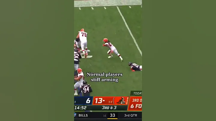 Derrick Henry Stiff Arm Sending Players to the Sha...